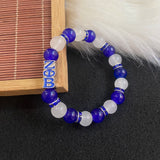 ZPB Enamel Metal Beads Pearl Bracelet