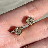 Zircon Stud Earrings Set Unisex Jewelry Crystal