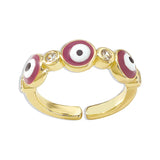 Oil Dripping Zircon Ring - Personality and Lovely Hand Decoration Ring