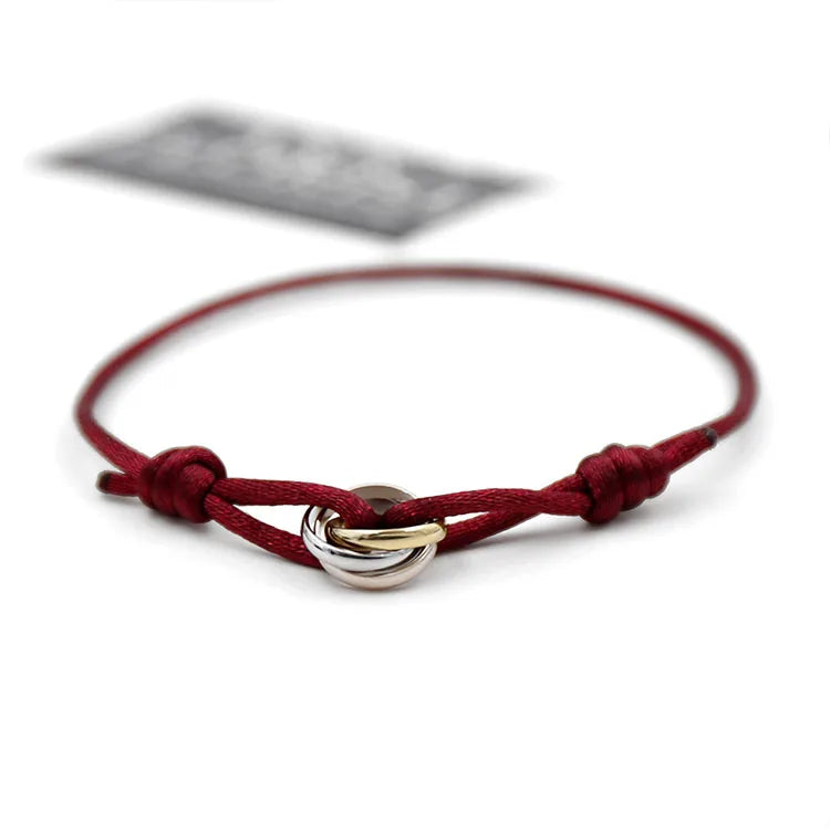 Women's Tri-color Hand Rope for Party Jewelry