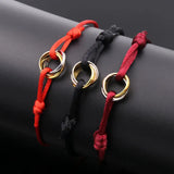 Women's Tri-color Hand Rope for Party Jewelry