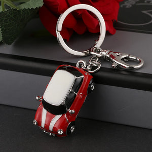 Alloy Car Key Chain Charm Crystal Pendant Handbag Accessory YSK073
