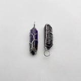 Amethyst Tree of Life Necklace Pendant for Jewelry Making