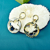 Autumn and Winter Feminine Resin Earrings