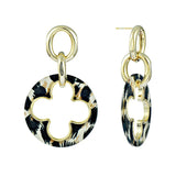 Autumn and Winter Feminine Resin Earrings