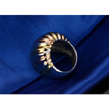 Stainless Steel Engagement Ring Women Jewelry