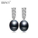 Freshwater Pearl Stud Earrings 925 Sterling Silver Wedding