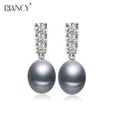 Freshwater Pearl Stud Earrings 925 Sterling Silver Wedding