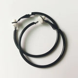 Clip-On Round Circle Non-Pierced Earrings for Women Lady
