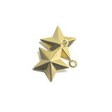 Brass Star Pendant for DIY Jewelry Making