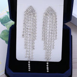 Bridal Clip On Earrings Pageant Wedding