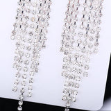 Bridal Clip On Earrings Pageant Wedding