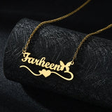 Butterfly Necklace Charm Pendant Stainless Steel Women Birthday Jewelry