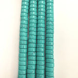 Calaite Stone Septum Beads 62pcs for Necklace Bracelet Making