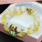Cat Eyes Beads Bracelets Wedding Party Jewelry B2779