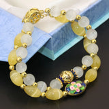 Cat Eyes Beads Bracelets Wedding Party Jewelry B2779
