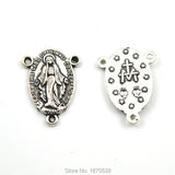 Catholic Rosary Centerpiece - Mary & 12 Stars