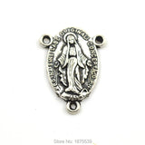 Catholic Rosary Centerpiece - Mary & 12 Stars