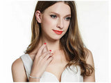 Classical Clover Chain Bracelets for Women Silver Jewelry Bijoux Argent