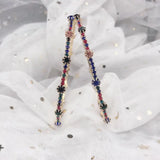 Heart-shaped Crystal Earrings Women's Jewelry Gift