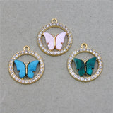 Butterfly Pendant Collarbone Chain Necklace