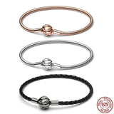 Concentric Knot Bracelet 925 Sterling Silver DIY Jewelry
