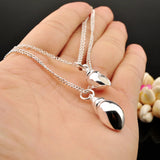 Conch Pendants Necklace 925 Sterling Silver for Women