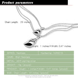 Conch Pendants Necklace 925 Sterling Silver for Women