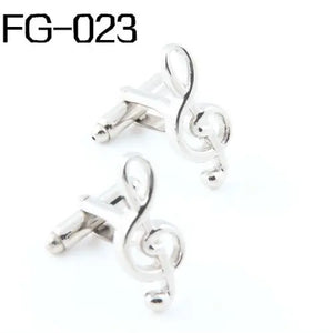 Musical Note Cufflinks for Men