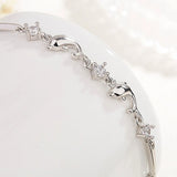 Dolphin Zircon Diamond Bracelet for Women
