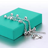 925 Silver Girl Bell Anklets