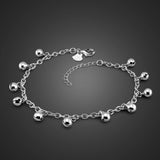 925 Silver Girl Bell Anklets