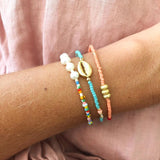 Yellow Smiley Face Pearl Bracelet All-Match Arm Accessories