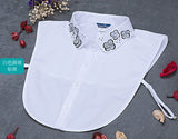100% Cotton Female Collar Shirt Collar