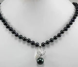 8mm Tiger Eye Pendant Necklace