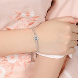 Full Diamond Lifting Couple Bracelet - Holy Light Micro Zircon