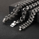 Men's Skull Titanium Steel Bracelet
