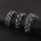 Men's Skull Titanium Steel Bracelet