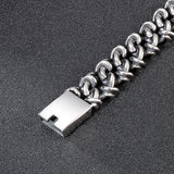 Exaggerated Titanium Steel Men's Bracelet