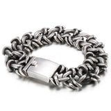 Exaggerated Titanium Steel Men's Bracelet