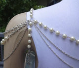 Layered Pearl Necklace for Women Wedding Bridal Jewelry