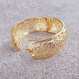 Moroccan Wide Bangle Women's Jewelry