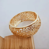 Moroccan Wide Bangle Women's Jewelry