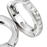 Women's Zircon Earrings in 925 Silver