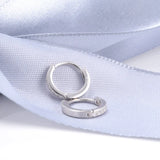 Women's Zircon Earrings in 925 Silver
