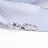 Women's Zircon Earrings in 925 Silver