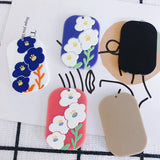 Colorful Flower Acrylic Pendant for Women