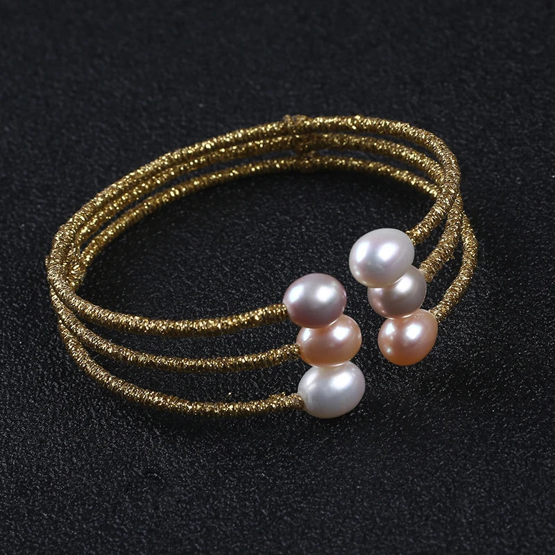 Freshwater Pearl Bangle for Women
