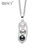 Freshwater Pearl Pendant Multi-Beads for Women Real Natural Pearl Jewelry