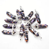 Crystal Pendants Mixed Charms for Jewelry Making 24pcs